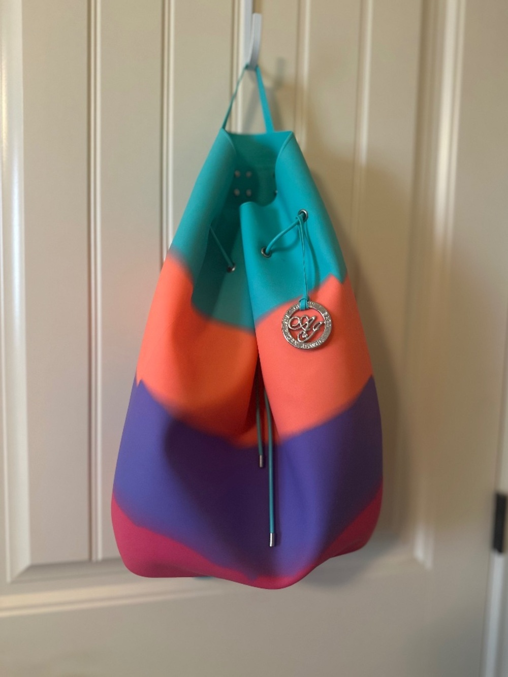 Gummy Bags by American Jewel silicone drawstring backpack,